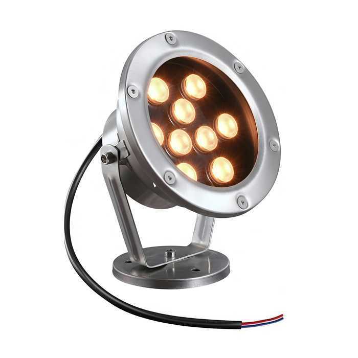 LAMPARA LED SUMERGIBLE LUZ CÁLIDA (9W)