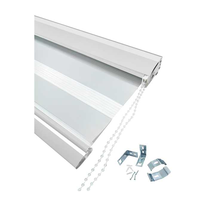 PERSIANA TIPO CEBRA BLANCA (200cm x 180cm)