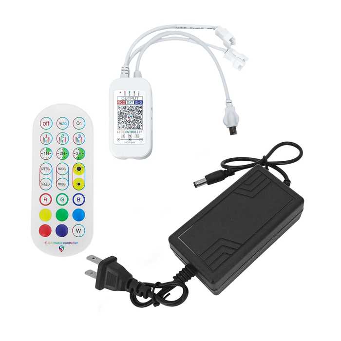 CONTROLADOR Y ADAPTADOR PARA MÓDULO LED 24W