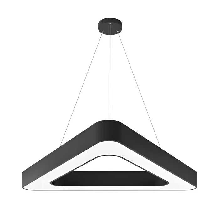 LÁMPARA LED COLGANTE TRIANGULAR HUECA