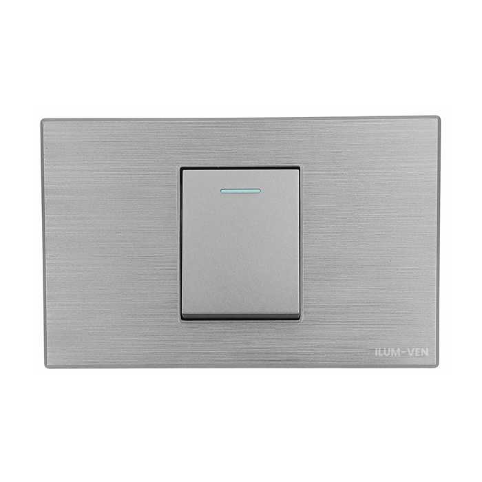 APAGADOR SENCILLO TRIWAY GRIS ELEGANTE