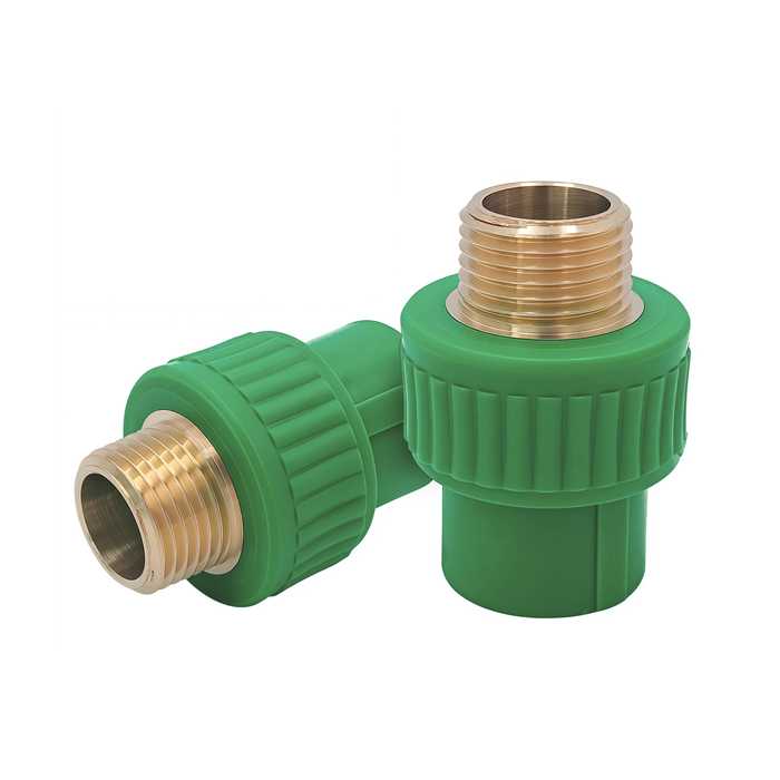 ADAPTADOR PPR ROSCA NPT MACHO Ø25mm 3/4″ PAQ5 UND