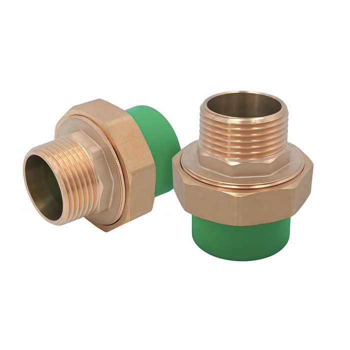 UNIÓN PPR ROSCA NPT MACHO Ø32mm x 1″