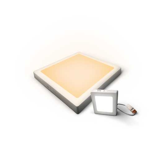 LÁMPARA LED SUPERFICIAL CUADRADA 24w