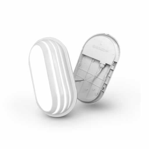LÁMPARA LED PARA EXTERIOR OVALADA BLANCA