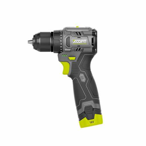 TALADRO INALÁMBRICO CON MANDRIL DE METAL AUTOAJUSTABLE 2 EN 1